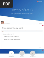 Theory of RXJS Slides