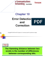 Error Detection and Correction