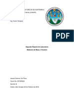 Reporte Química #2 Primer Semestre