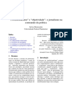 Moretzsohn Sylvia Profissionalismo Jornalismo PDF