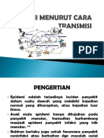 Epidemi Menurut Cara Transmisi