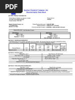 Spartan Chemical Company, Inc. Material Safety Data Sheet: Glass Cleaner (Bulk)