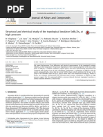 Structural and Electrical Study of The Topological Insulator SnBi2Te4 at