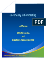 Uncertainty in Forecasting