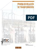 Prueba de Relación de Transformación de Transformación: Innovaciones Tecnologicas Tel: (777) 382 1242