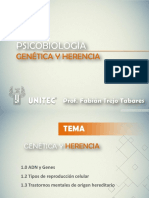 1.0 Psicobiología-Genética y Herencia