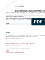 Manual PHP para Principiantes