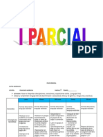 Plan Semanal de Español