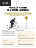 Prevencion de Riesgos de Atropello en Ciclistas