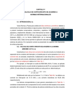 Capítulo V CALCULO DE CC DE ACUERDO A NORMAS INTERNACIONALES