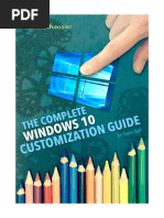 The Complete Windows 10 Customization Guide v2 Ebook