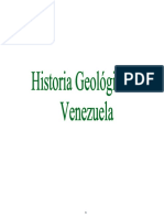 Historia Geologica de Venezuela 