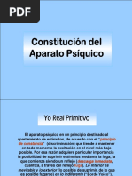 Constitución Del Aparato Psíquico (Sigmund Freud)