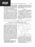 On A Theory of The Van Der Waals Adsorption of Gases PDF