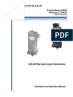 UG-40 Dial and Lever Governors: Product Manual 03039 (Revision C, 3/2014)