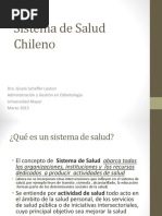 Sistema Salud Chileno (Clase 3) Dra Shaffer