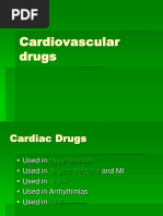 Pharmacology Cardiovascular Drugs