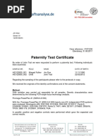 Positive Dna Report Eurofins Forensics