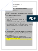 Comunicación Efectiva y Retroalimentación