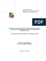 Descripción de Las Relaciones Comunicacionales Formales e Informales