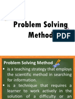 Problem Solving Method 114 REPORT