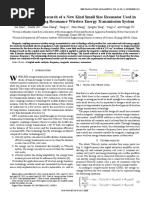 The Design and Research of A New Kind Small Size Resonator Used in Magnetic Coupling Resonance Wireless Energy Transmission System