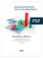 Clasificación de Datos Agrupados y No Agrupados