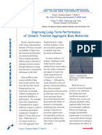 Improving Long-Term Performance of Cement-Treated Aggregate Base Materials