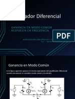 Amplificador Diferencial Complejo