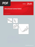 Directional Control Valve: Service and Parts Manual