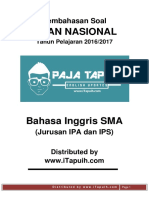 Ujian Nasional: Pembahasan Soal