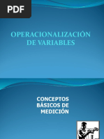 Operacionalizacion de Variables