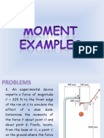 B17 Statics - Moment - Problems