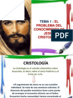 TEMA 1 Que Entendemos Por Cristologia