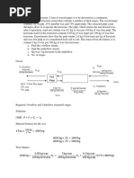 Separation Process Compilation of Problem Set