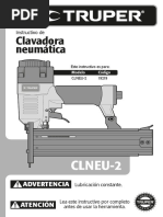 Clavadora Neumatica Truper Clneu-2 PDF