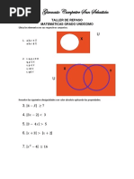 Taller de Repaso Grado Once