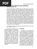 METZ, J. B., Hacia Una Cristología Después de Auschwitz en Selecciones de Teologia No.158, Vol 40, 2001, Pp. 111-116