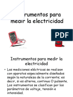 Formas de Medir Electricidad y Sus Instrumentos