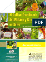 Manual El Cultivo de Platano y Banano Tecnifi Cado en Selva Perú