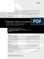 Liderazgo y Conflicto en Las Organizaciones Educativas