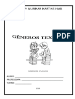 Gc3aaneros Textuais e Atividades Ensino Fundamental I