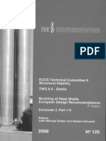 ECCS - 125 - Buckling of Steel Shells, European Design Recommendations, Eurocode 3, Part 1-6, 5th Edition - OCR PDF