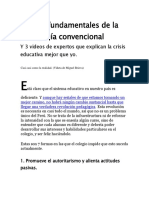 7 Fallas Fundamentales de La Pedagogía Convencional