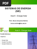 Aula 8 - Sie - Energia Solar