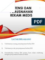 Sistem Retensi Dan Pemusnahan RM