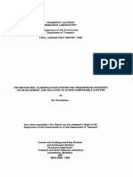 The British Soil Classification System For Engineering Purposes-Its Development and Relation To Other Comparable Systems