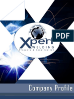 Company Profile Corporate - Xpert Welding 2018