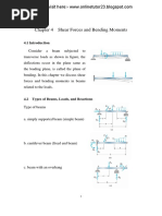 Shear Forces and Bending Moments Basics