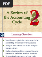 A Review of The Accounting Cycle